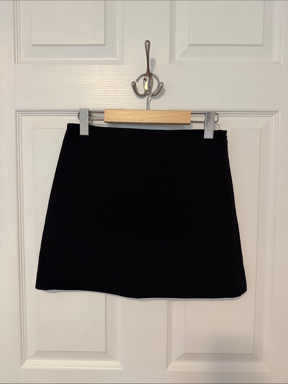 Classic Black A-Line Women's Mini Skirt